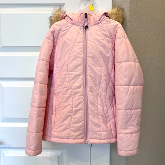 ladies pink jacket size 12